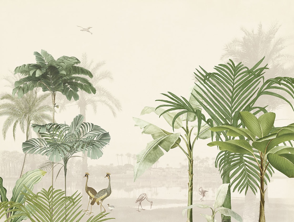 Oasis - Exotic Jungle Mural 317401