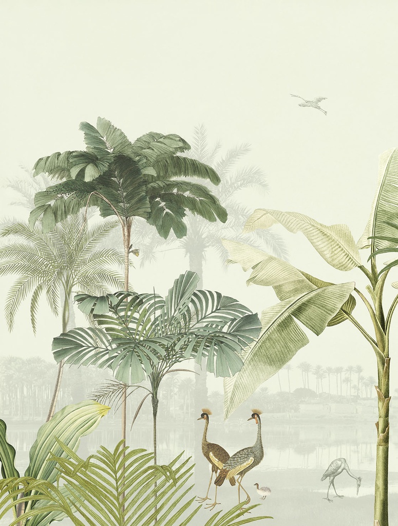 Oasis - Exotic Jungle Mural 317405