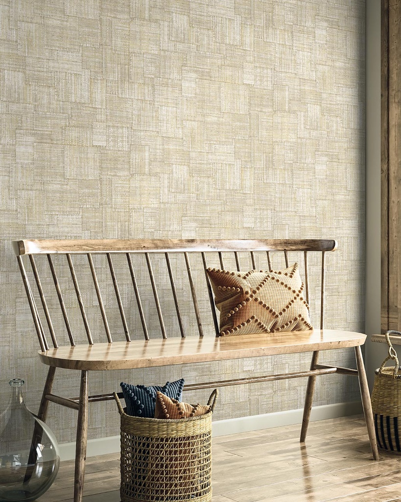 Raffia - Woven Blocks RA41704