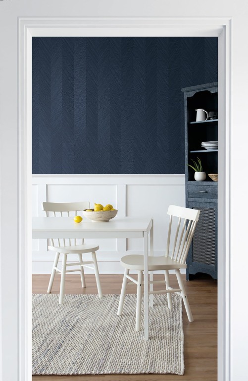 [BL72602] Specialty Grasscloths & Veneers - Chevroned Grasscloth BL72602