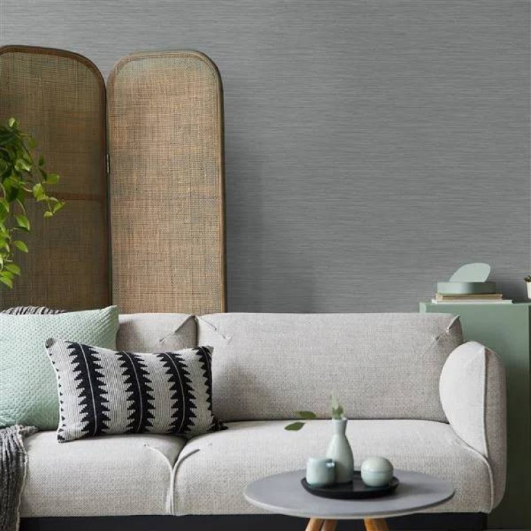 Tactile Textures - Serenity Plain Grey 120729