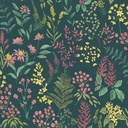The Lost Gardens - Calvert Meadows teal Pink 91683