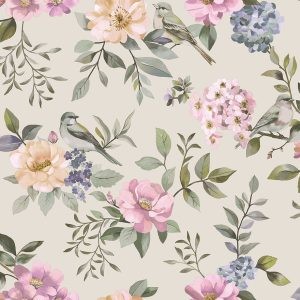 Imaginarium 3 - The Bird Garden Cream/ Multi 14192