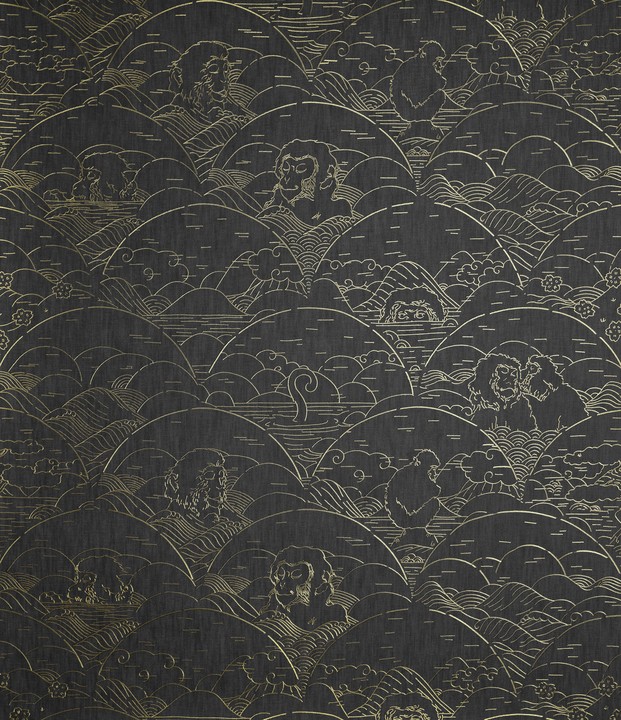 Moooi Tokyo Blue - Indigo Macaque MO3001